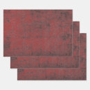 Search for red and black wrapping paper Rustic