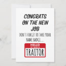 Search for leaving job cards Funny