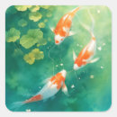 Search for pond fish stickers Japanese koi fish