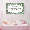 Search for baby girl welcome banners Greenery