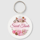 Search for or treat key rings Watercolor