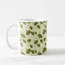 Search for floral leaf pattern mugs Vintage