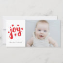 Search for simple christmas photocards Joy