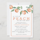 Search for georgia peach invitations Greenery