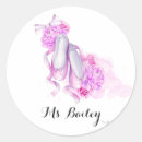 Search for watercolor ballet stickers Pink