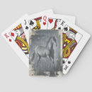 Search for black horse playing cards Stallion