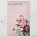 Search for vintage stationery paper garden