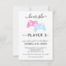 Search for games gender reveal invitations Party