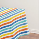 Search for bright colors tablecloths Stripes