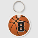 Search for number 8 key rings Sports