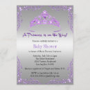 Search for lavender princess baby shower invitations Cute