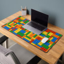 Search for building block mouse mats Pattern