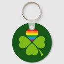 Search for irish parade key rings Clover