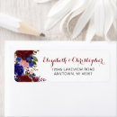 Search for navy return address labels weddings Burgundy