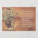 Search for babys breath mason jar wedding invitations Backyard