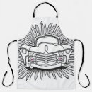 Search for vintage auto aprons Dad