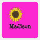 Search for flowers name stickers Sunflower