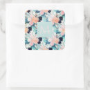 Search for pink and mint stickers Floral
