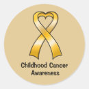 Search for childhood cancer stickers Heart
