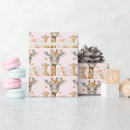 Search for giraffes wrapping paper For her