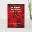 Search for vintage poinsettia christmas cards Watercolor