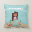 Search for the little mermaid cushions Underwater