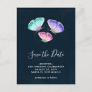 Search for purple wings postcards Watercolor