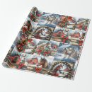 Search for horse christmas wrapping paper Festive
