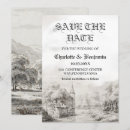 Search for castle wedding save the dates Story book