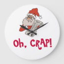 Search for santa claus clocks Humour