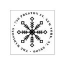 Search for snowflake rubber stamps Modern