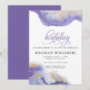Search for amethyst geode invitations Watercolor