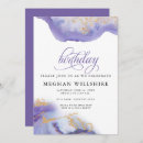 Search for amethyst geode invitations Watercolor