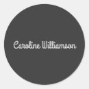 Search for black and white typography stickers Simple