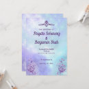 Search for purple and blue wedding invitations Vintage