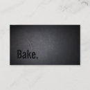 Search for baking business cards Cook