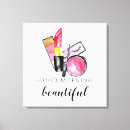 Search for makeup canvas prints Lipstick