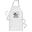 Search for girly skull aprons Skull and crossbones