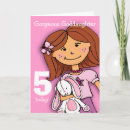 Search for 5th for girl birthday cards For her