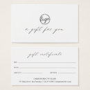 Search for business gift certificates Chic