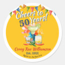 Search for age 50 stickers Cheers to 50 years
