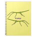 Search for insect notebooks Cartoon