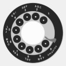 Search for telephone stickers Black