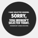 Search for selective stickers Selected