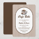 Search for cute coffee invitations Brown