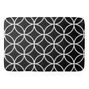 Search for white and black circle bath mats Geometric