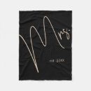 Search for bridal party blankets Black