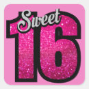 Search for sweet 16th stickers Modern