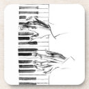 Search for piano keyboard coasters Jazz