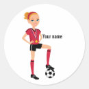 Search for soccer cartoon stickers Player